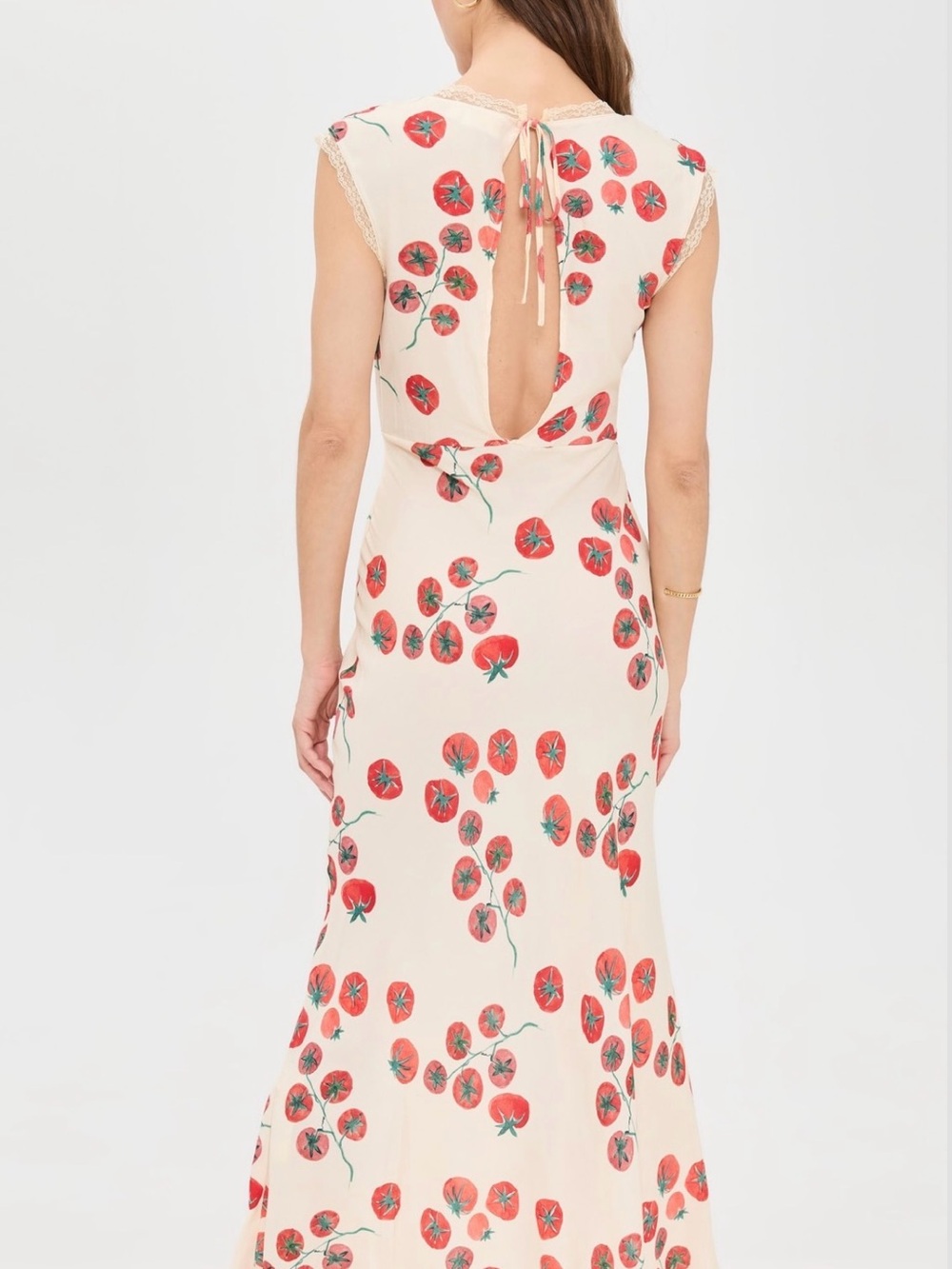 Women's Vintage Lover Bias Cut Maxi Dress Roma - Picture 3 of 4